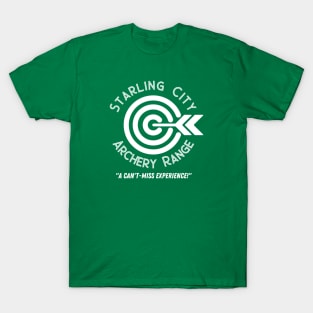 Starling City Archery Range (white) T-Shirt